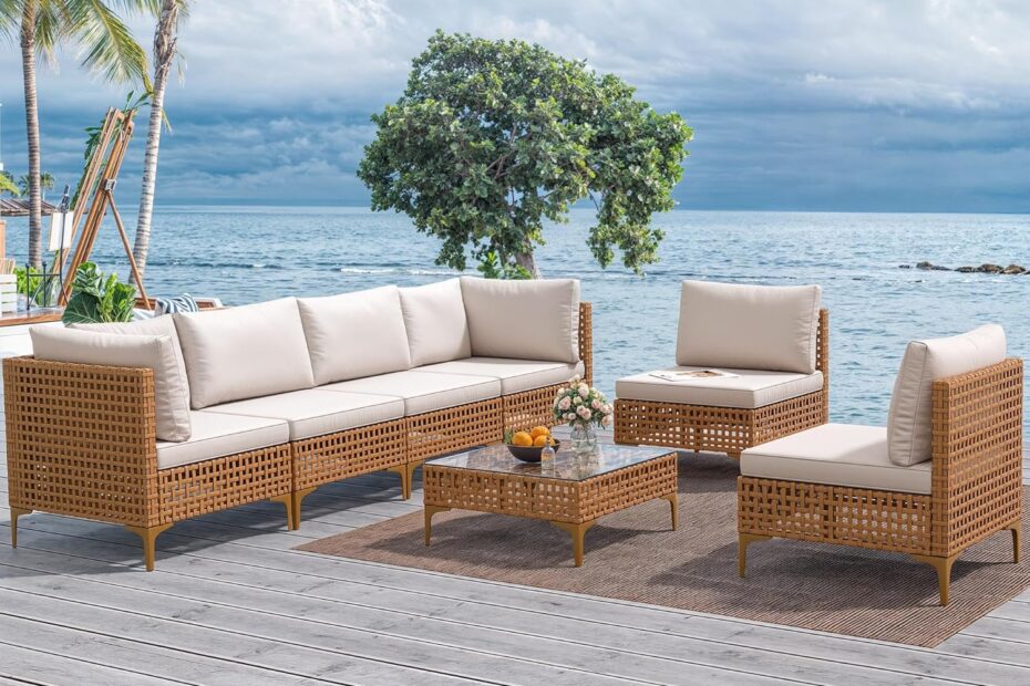 Transform Your Outdoors: YITAHOME 7-Piece Patio Furniture Set Review