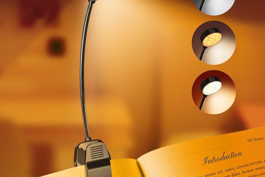 Transform Your Reading Experience: Review of the Rechargeable Book Reading Light