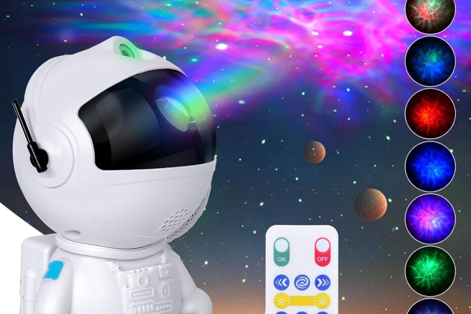 Transform Your Room: The Ultimate Astronaut Galaxy Projector Review!
