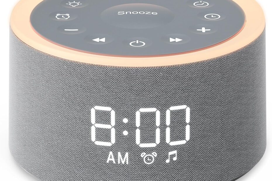Transform Your Sleep: Dreamegg D1+ Alarm Clock & Sound Machine Review