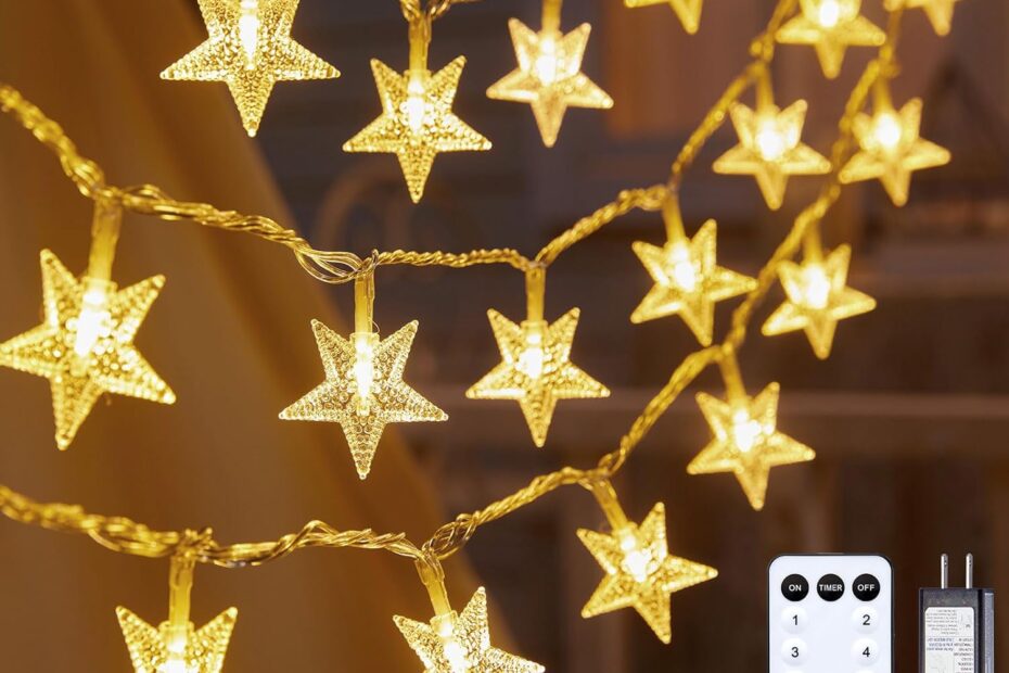 Transform Your Space: 100 LED Star String Lights - Ultimate Review!