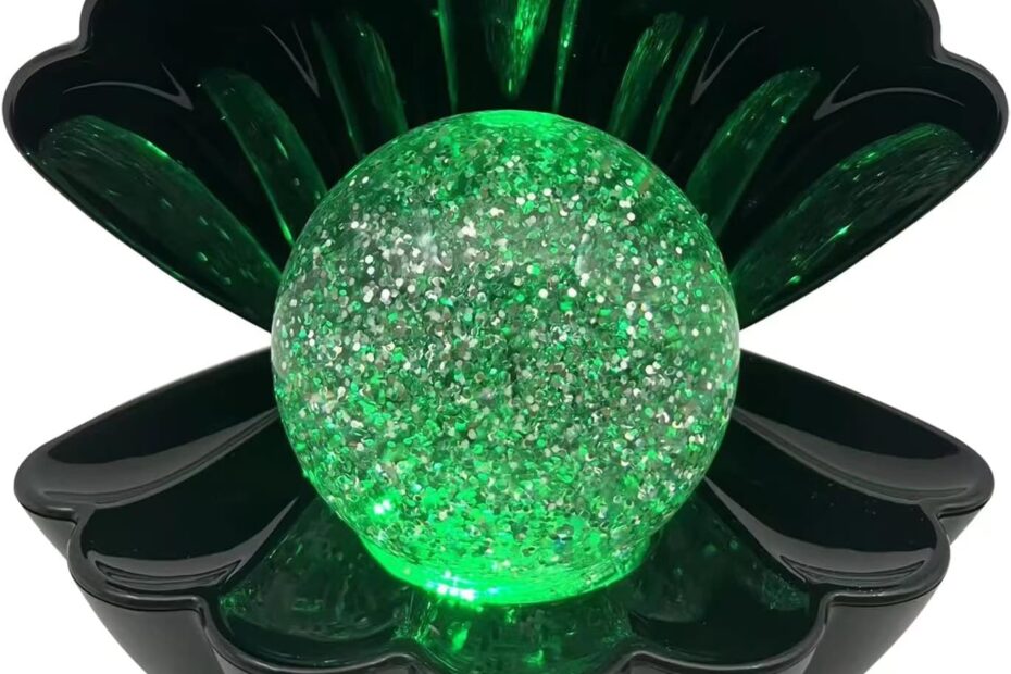 Transform Your Space: Discover the LKUA RGB Color Changing Shell Pearl Light!