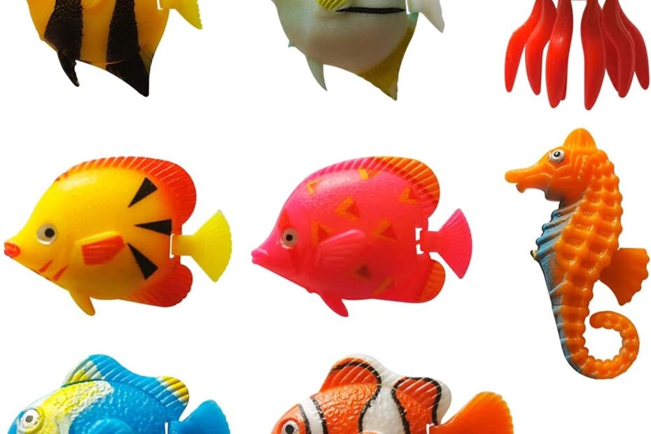 Transform Your Space: Discover the YUDA 7 PCS Fake Fishes for LED Bubble Tubes!