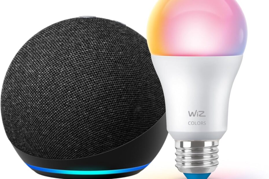 Transform Your Space: Echo 4th Gen with WiZ Smart Bulb Review