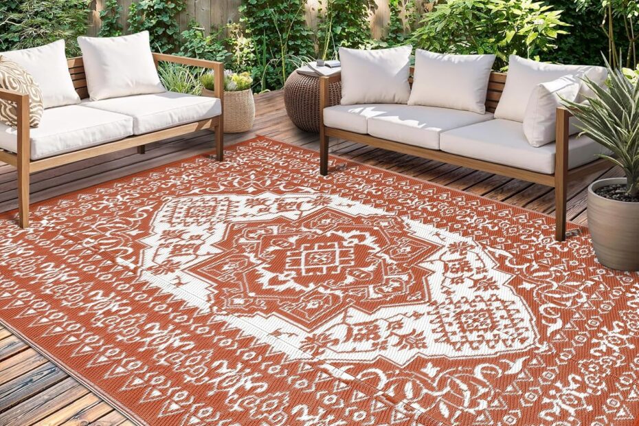 Transform Your Space: GarveeHome 9x12 Waterproof Outdoor Rug Review