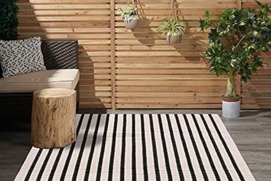 Transform Your Space: LEEVAN 3x5 Striped Area Rug Review
