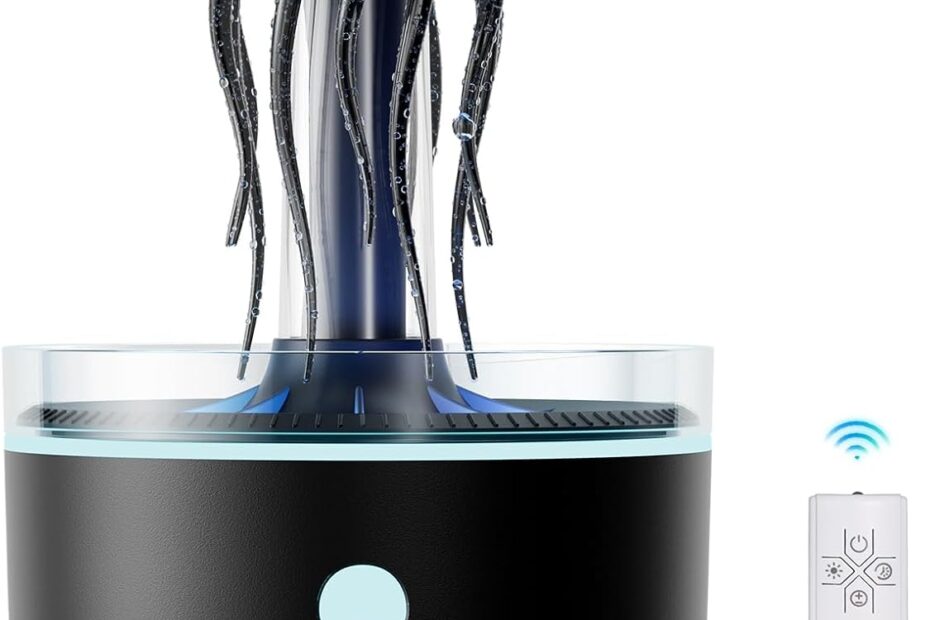 Transform Your Space: Review of the 300ML Jellyfish Essential Oil Diffuser