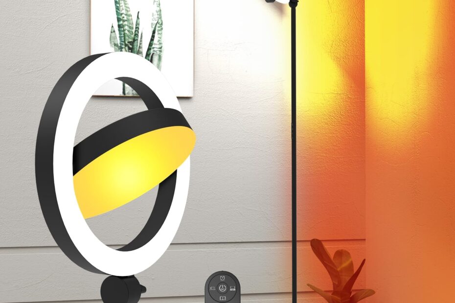 Transform Your Space: Review of the 36W Bright LED Floor Lamp with Remote Control