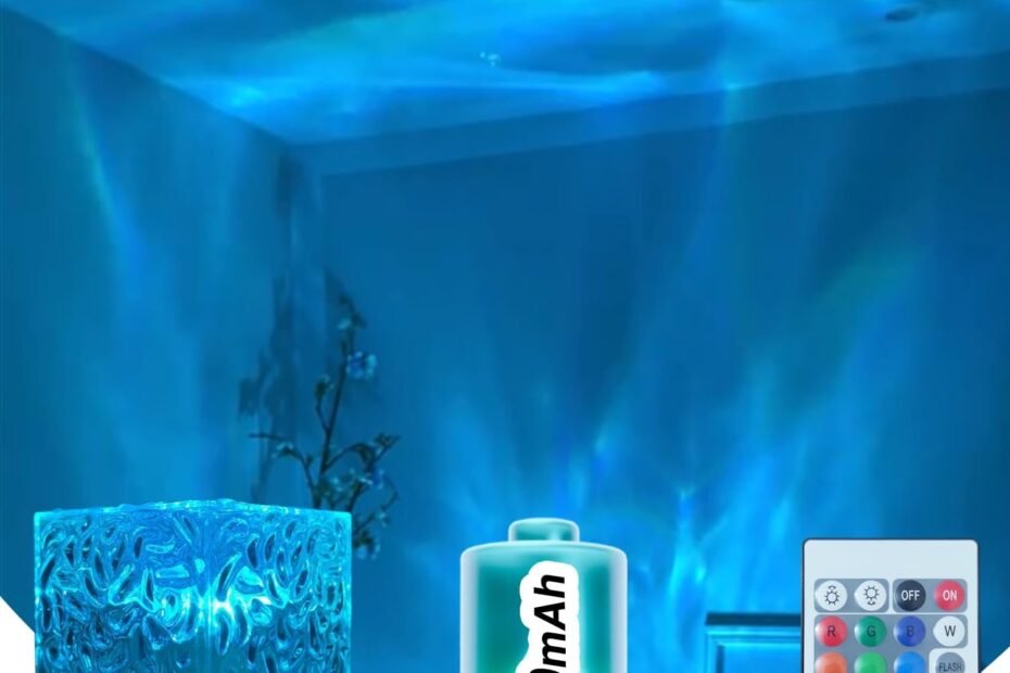 Transform Your Space: Review of the Cordless Ocean Wave Projector Light
