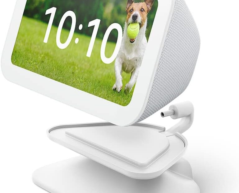Transform Your Space: Review of the Echo Show 5 (3rd Gen) Adjustable Stand with USB-C Charging Port