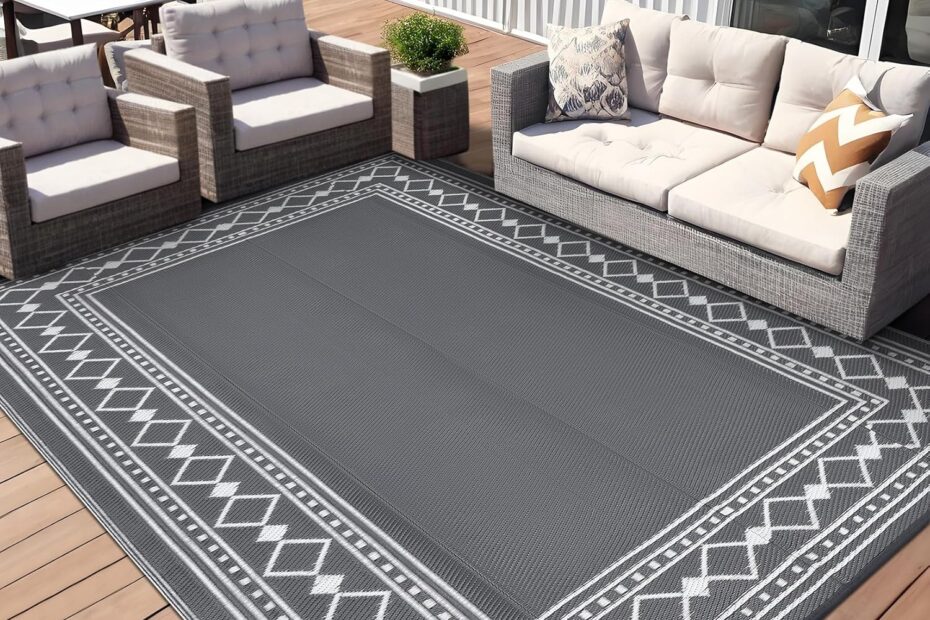 Transform Your Space: Review of the Garvee 9x12 Waterproof Outdoor Rug