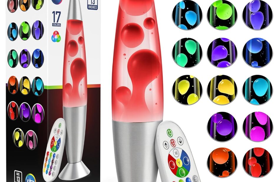 Transform Your Space: Review of the JAMBO 17-Color Changing LED Motion Lamp