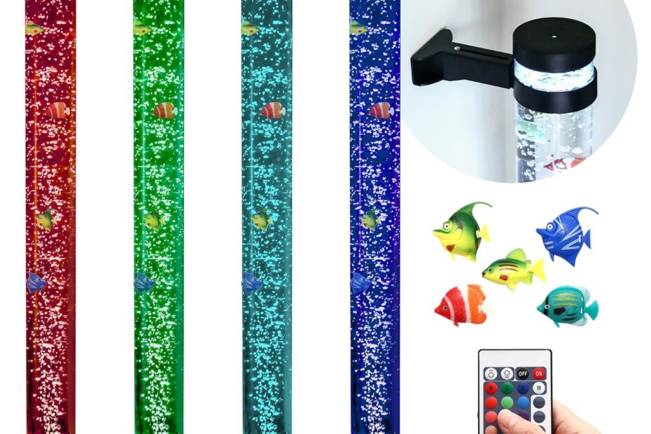 Transform Your Space: Review of the Special Supplies Aquarium Sensory Fish Bubble Light Tube