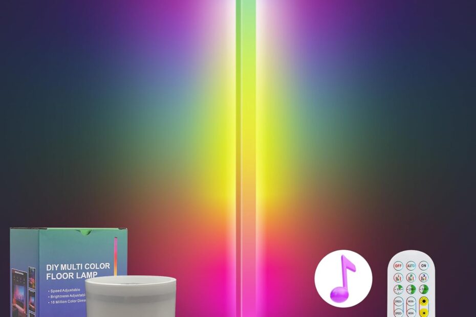 Transform Your Space: Review of the SUPERNIGHT ICRGB Dimmable Floor Lamp