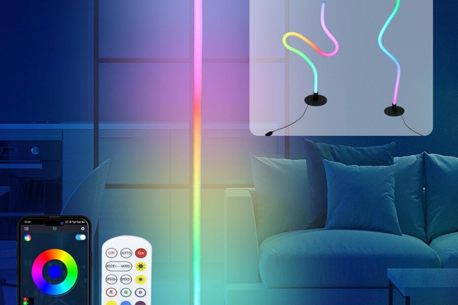 Transform Your Space: Review of the Swingers Smart RGB LED Corner Floor Lamp