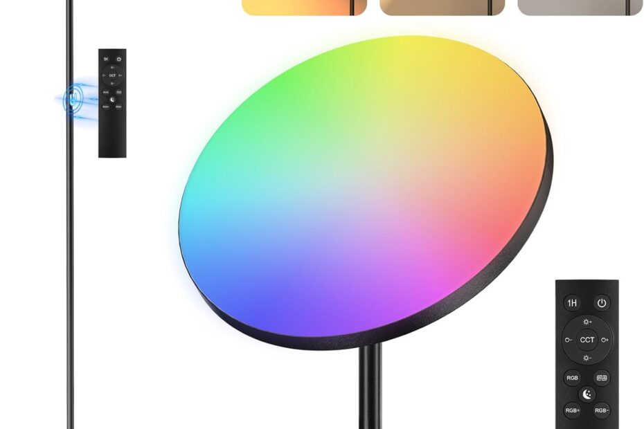 Transform Your Space: The Ultimate RGB Floor Lamp Review!