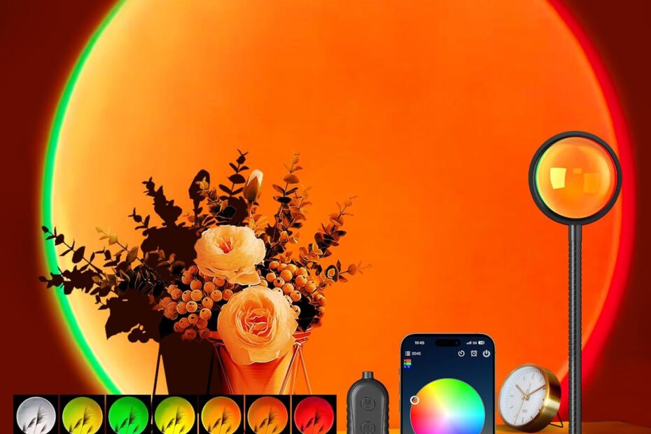 Transform Your Space: The Ultimate Sunset Lamp Projector Review