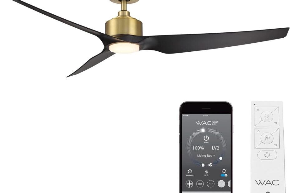 Transform Your Space with the Stella 60" Smart Ceiling Fan: Alexa-Enabled Style & Comfort