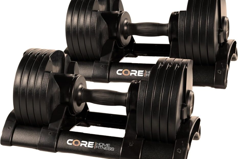 Transform Your Workout: Core Fitness® Adjustable Dumbbell Weight Set Review