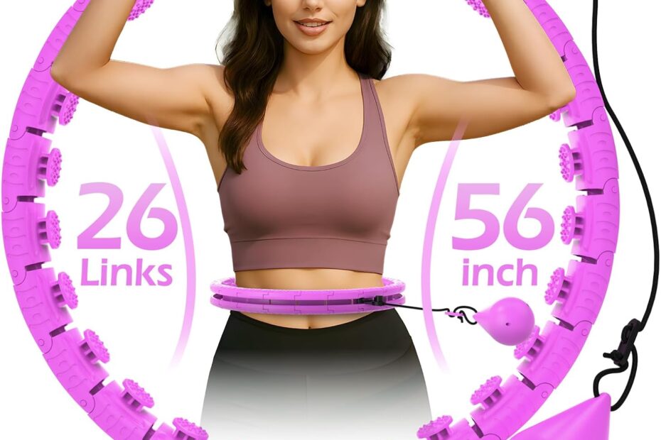 Transform Your Workout: Review of the 56-Inch Weighted Hula Circle for Effective Fitness