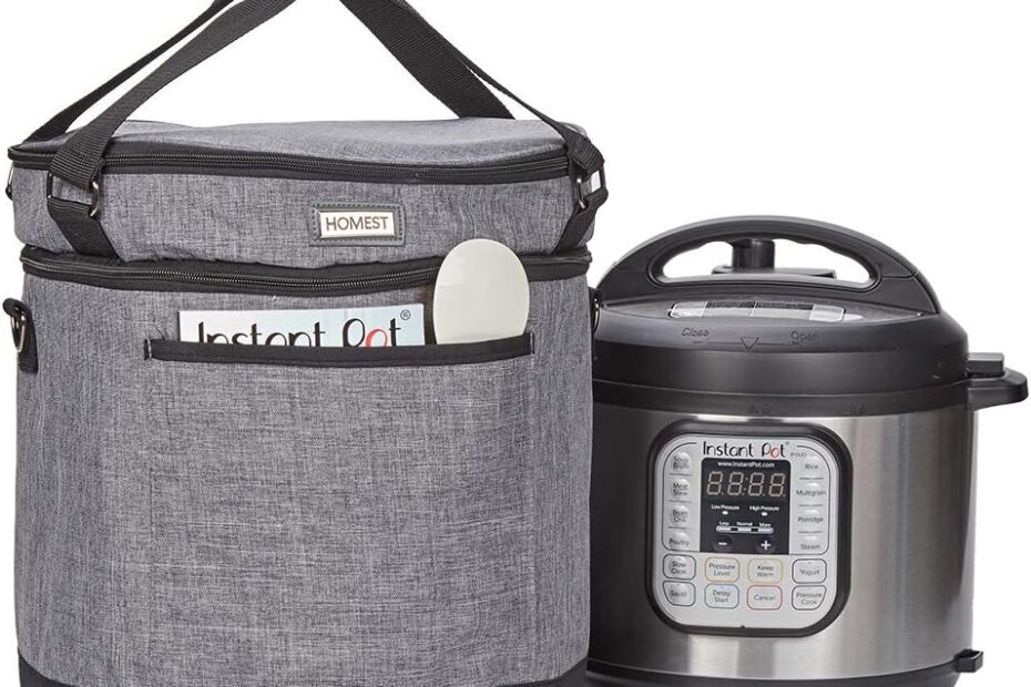 Travel Smart: Review of the HOMEST 2-Compartment Carry Bag for Instant Pot!