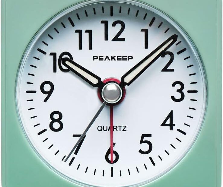 Travel Smart: The Peakeep Ultra Small Silent Alarm Clock Review