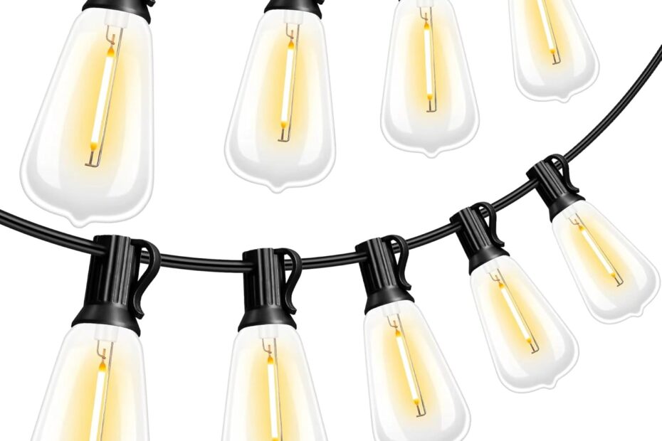 Twinkle Under the Stars: 28FT Dimmable Outdoor String Lights Review