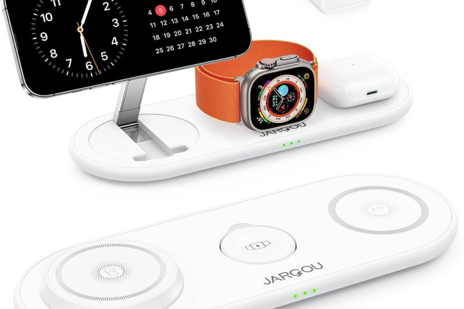 Ultimate 3 in 1 Charging Station: Your Go-To for Apple Devices!