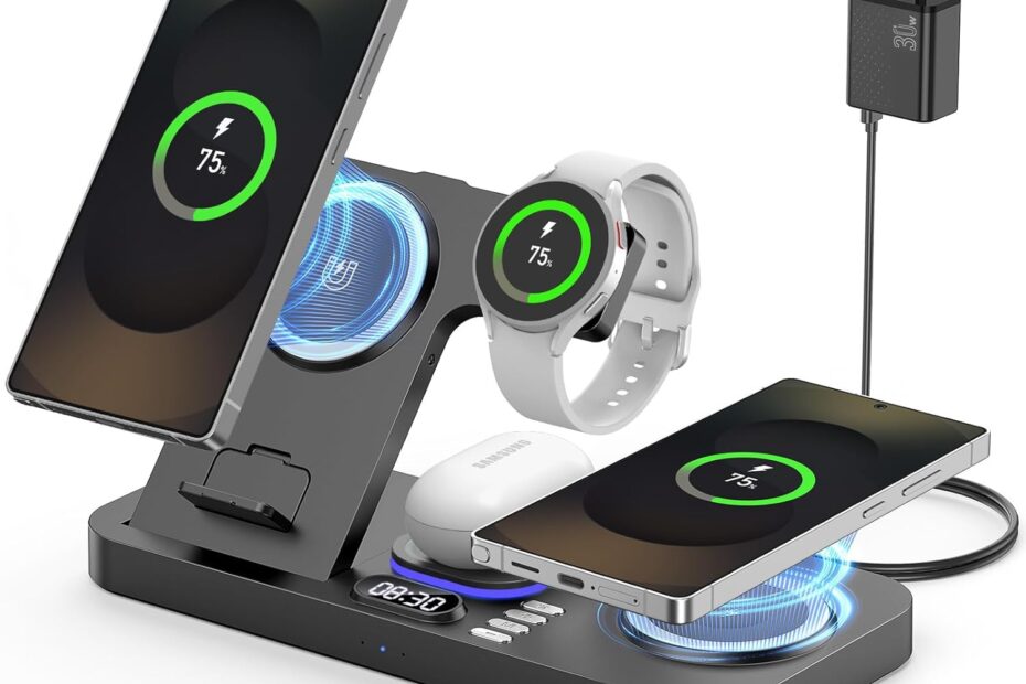 Ultimate 6-in-1 Wireless Charger for Samsung: Review & Features!