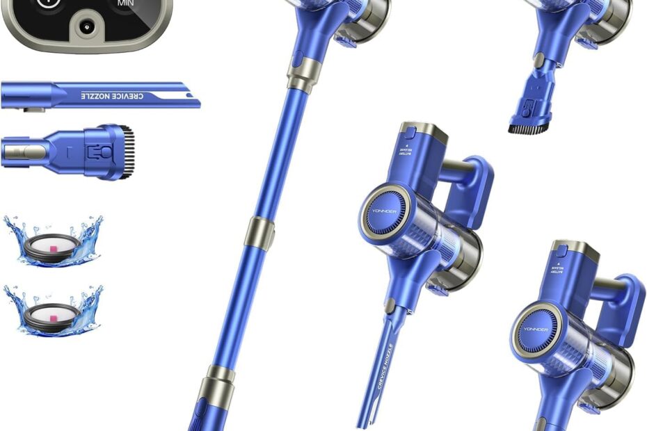Ultimate Clean: YONNDER Cordless Vacuum Review - Power Meets Convenience!