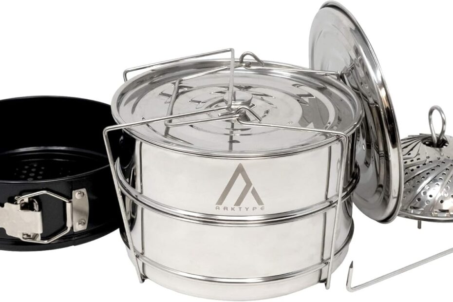 Ultimate Cooking Made Easy: Review of the Stackable Stainless Steel Pressure Cooker Steamer Bundle