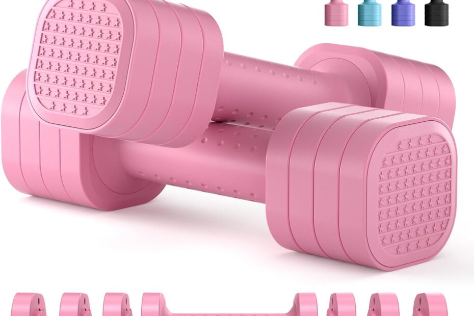 Ultimate Home Fitness: Review of the Versatile Adjustable Dumbbell Set for Women