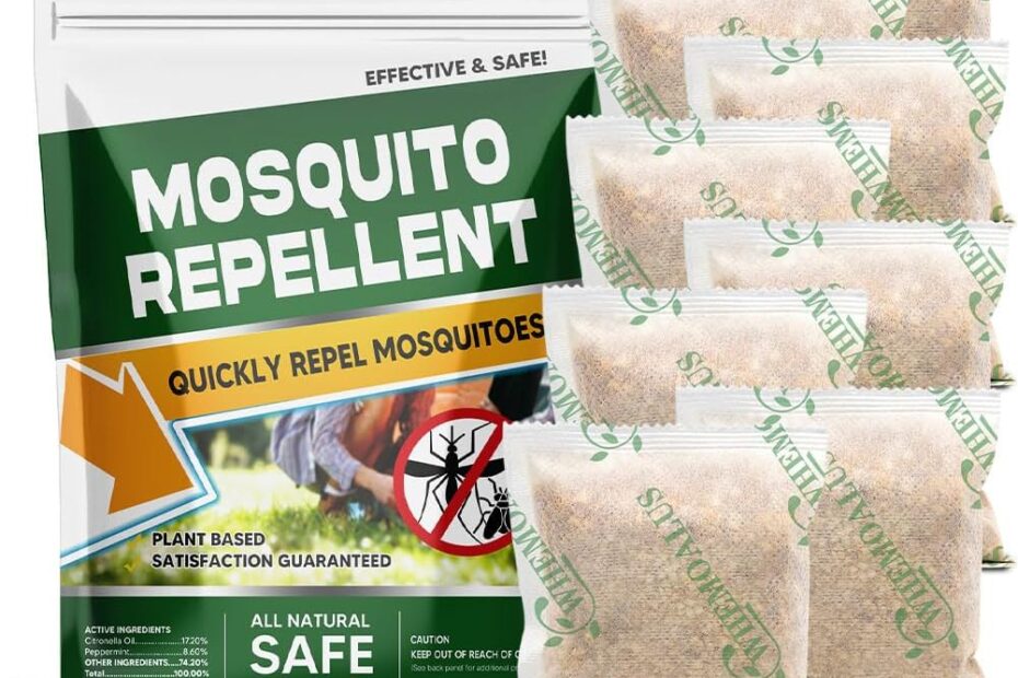 Ultimate Mosquito Control: 8-Pack Repellent for Indoor and Outdoor Bliss