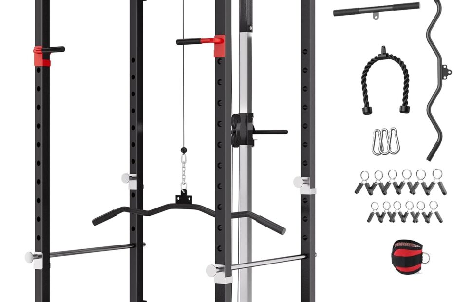 Ultimate Power Cage: Your Home Gym's Backbone for Serious Strength Training!