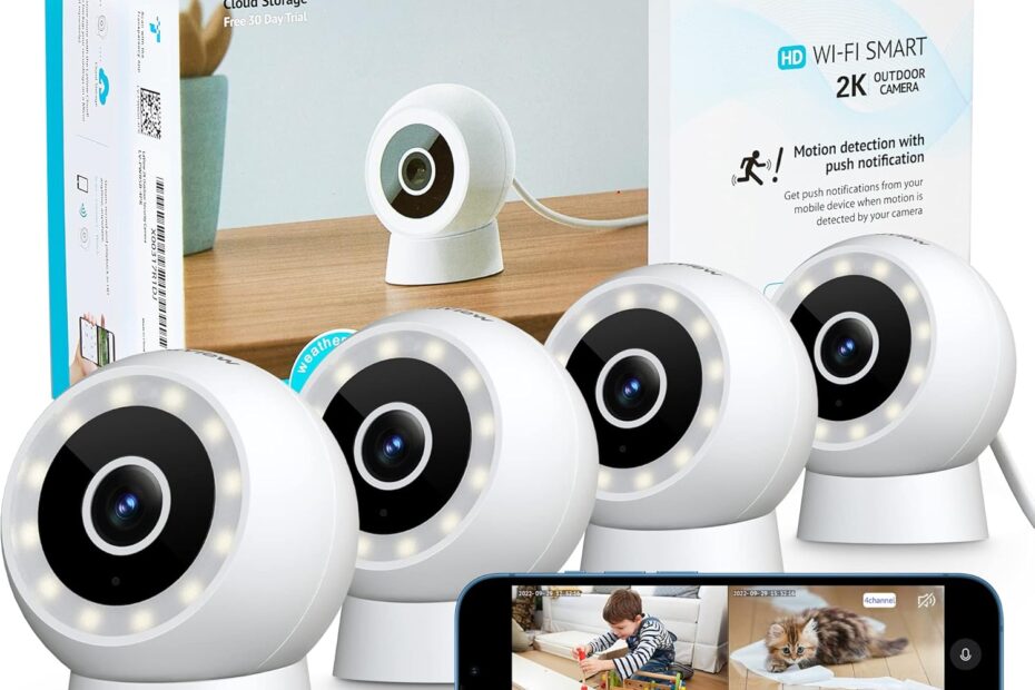 Ultimate Security: LaView 4MP 2K Cameras Review – Night Vision & Smart Features!