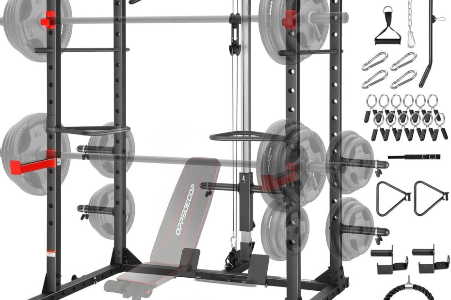 Ultimate Strength Training: Review of the 1600LBS Multi-Function Power Cage for Home Gyms