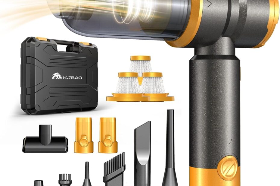 Unleash Clean: The Ultimate 4-in-1 Cordless Car Vacuum Review!