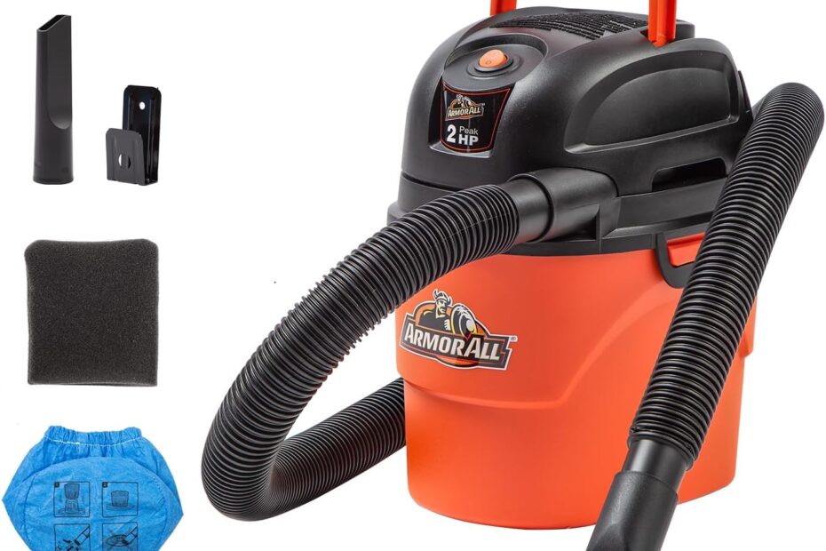Unleash Cleanliness: Armor All® 1.5-Gallon Portable Wet/Dry Vacuum Review