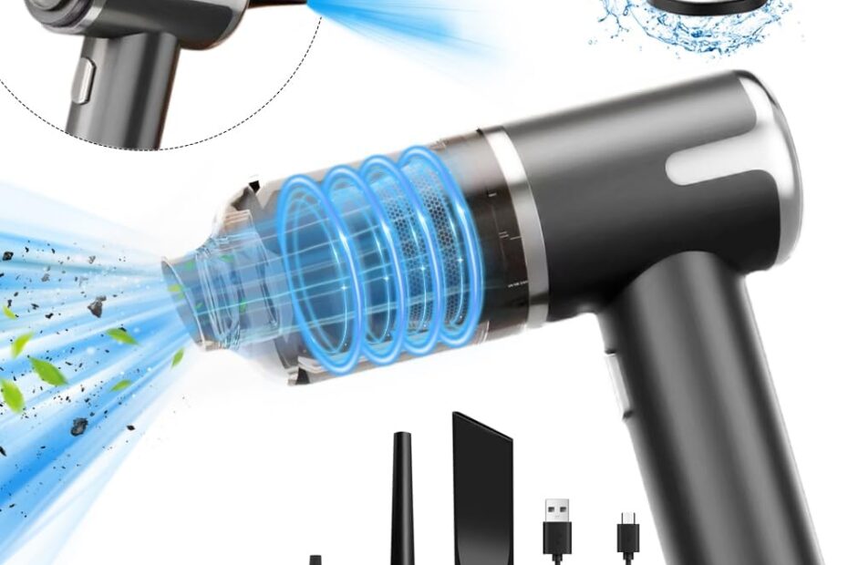 Unleash Cleanliness: The Ultimate 4-in-1 Cordless Car Vacuum Review!