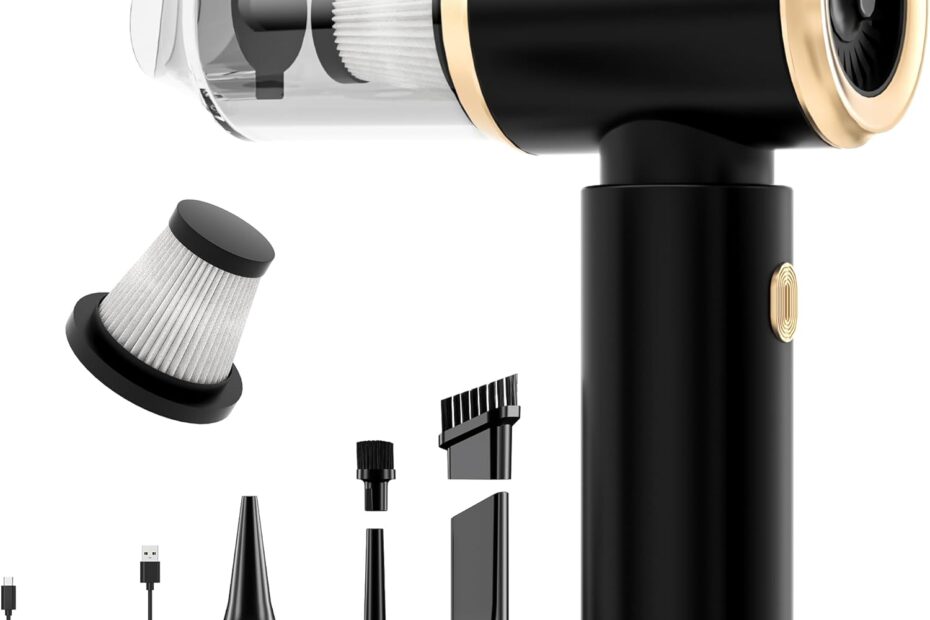 Unleash Cleanliness: The Ultimate Handheld Car Vacuum for Every Space!