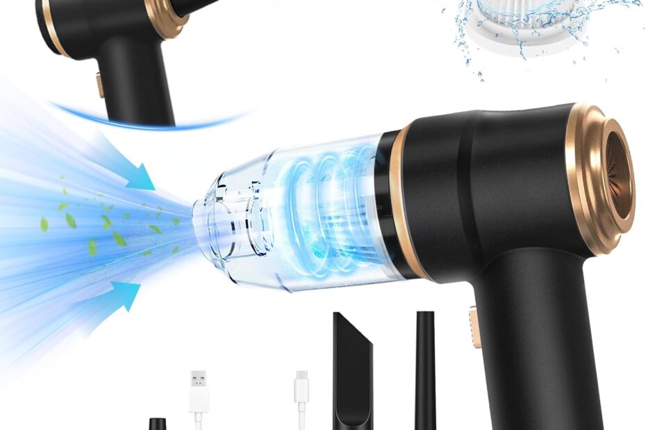 Unleash Cleanliness: The Ultimate Mini Portable Car Vacuum Review!