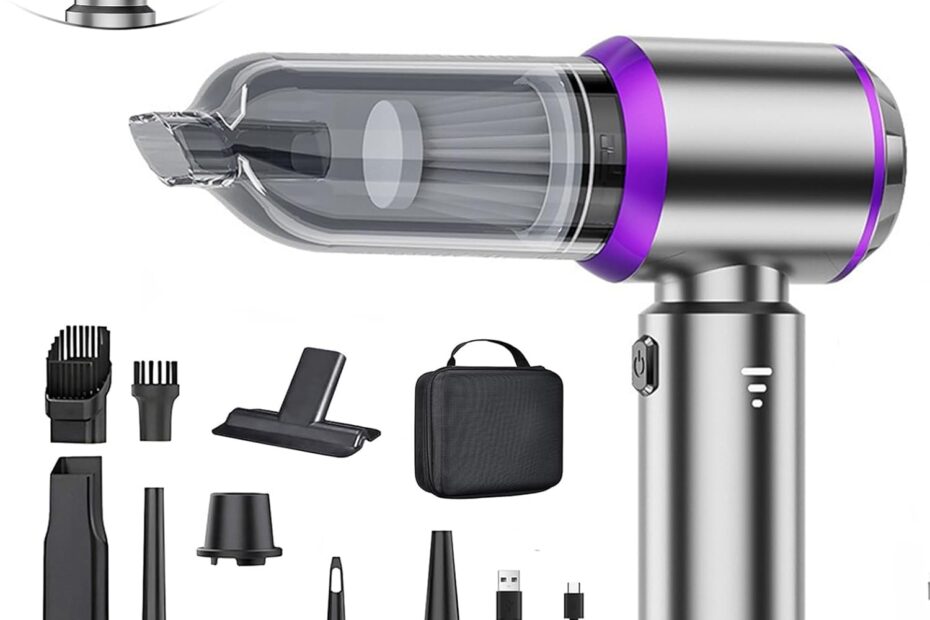 Unleash Cleanliness: The Ultimate Portable Cordless Vacuum for Cars and Beyond!
