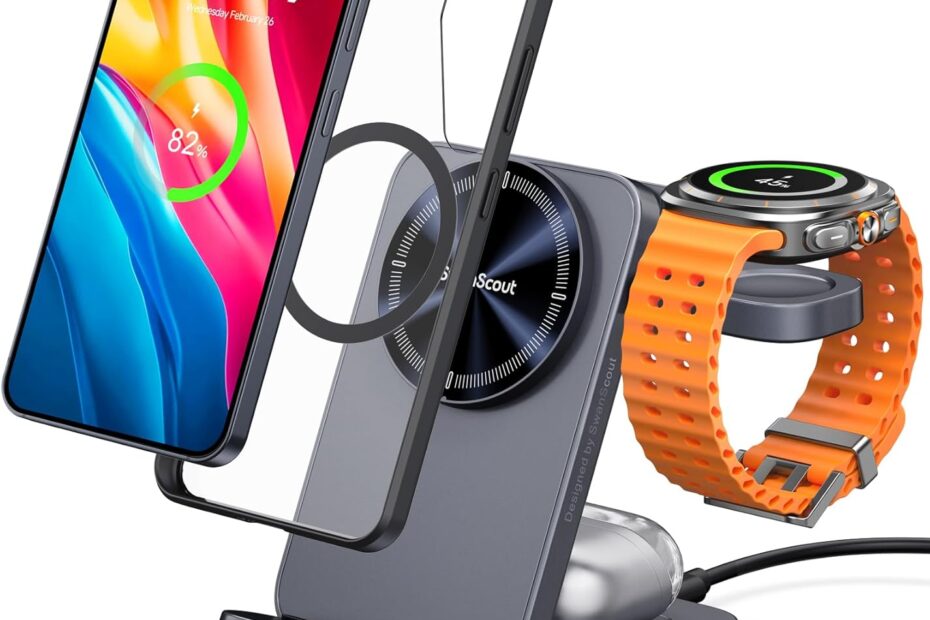 Unleash Convenience: Review of the SwanScout 3-in-1 Magnetic Wireless Charging Station for Your Samsung Devices