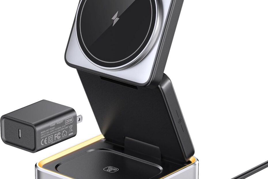 Unleash Convenience: The Ultimate 3-in-1 Wireless Charger & Night Light Review!