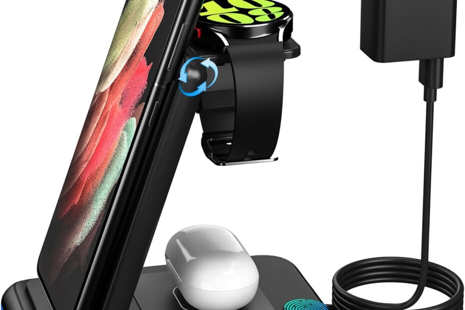Unleash Fast Charging Anywhere: HOLYJOY 3-in-1 Wireless Charger Review