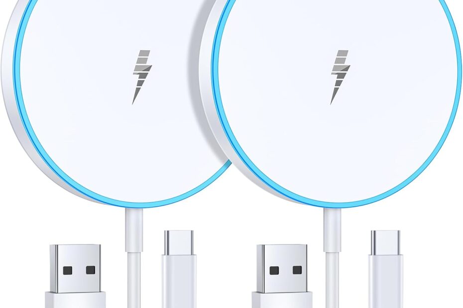 Unleash Fast Charging: Magnetic Wireless Charger 2-Pack Review