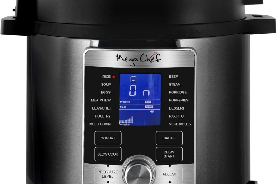 Unleash Flavor: The Megachef 6 Quart Stainless Steel Electric Pressure Cooker Reviewed!