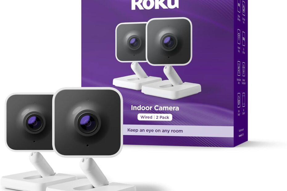 Unleash Home Security: Roku 2024 Indoor Camera 2-Pack Review