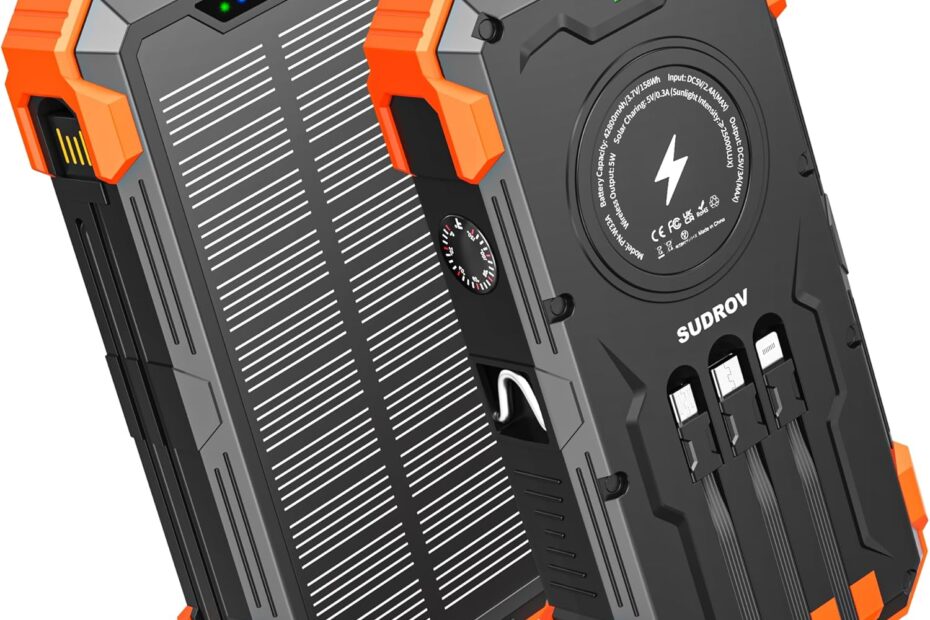 Unleash Outdoor Power: Review of the 42800mAh Solar Charger Power Bank