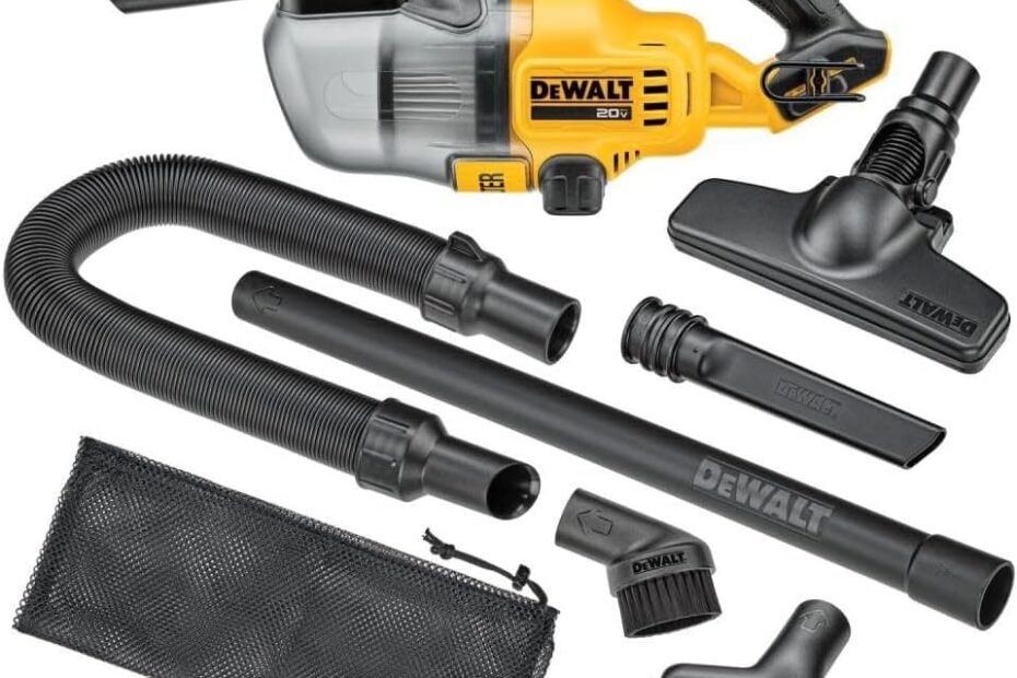 Unleash Power and Portability: DEWALT 20V Cordless Handheld Vacuum Review